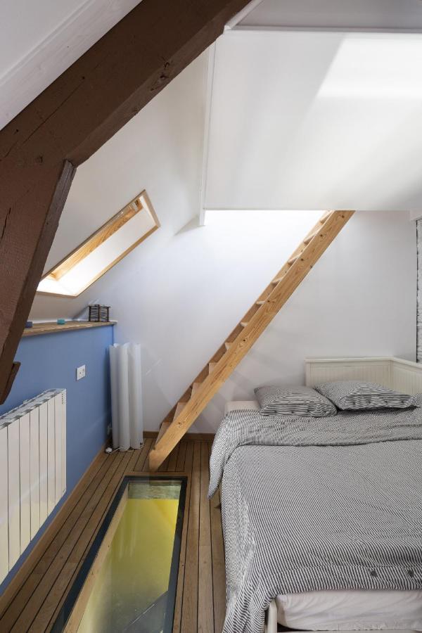 Cancale, Centre Ville, Triplex Le Pecheur Lägenhet Exteriör bild