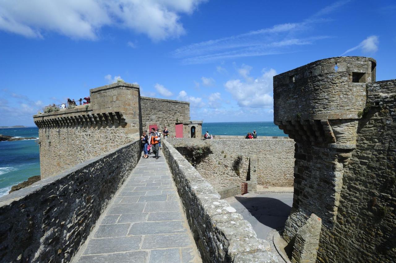 Cancale, Centre Ville, Triplex Le Pecheur Lägenhet Exteriör bild