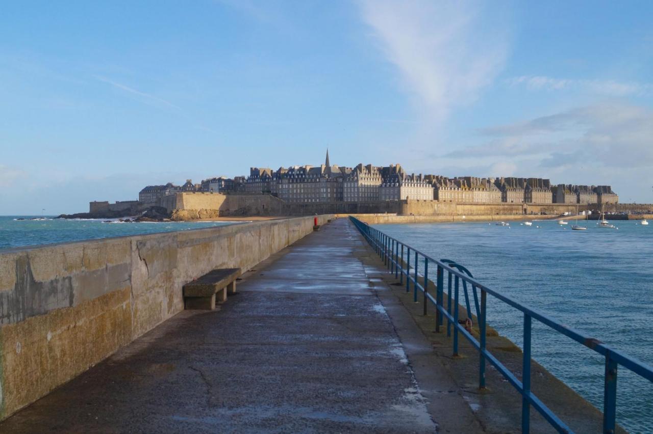 Cancale, Centre Ville, Triplex Le Pecheur Lägenhet Exteriör bild